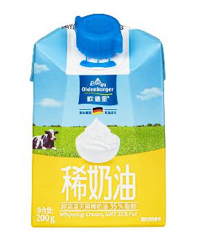 欧德堡奶油200ml*2盒